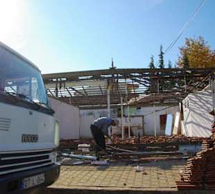 Kumköy alter Markt Abriss 12.12.2011