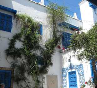 Innenhof in Sidi Bou Said