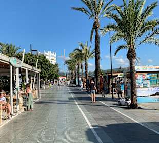 Strandpromenade San Antonio/San Antoni de Portmany