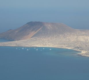 Impression von La Graciosa vom Mirador del Rio aus