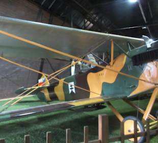 In den Hallen des Luftfahrtmuseums