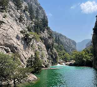 Oymapinar Baraji/ Stausee Green Lake & Green Canyon