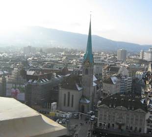vista dal campanile del Grossmunster