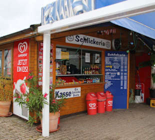 Kiosk an der Strandpromenade Lembruch