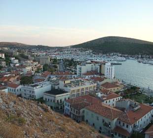 Hafen von Cesme im Oktober 2011