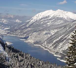Achensee in Tirol im Winter