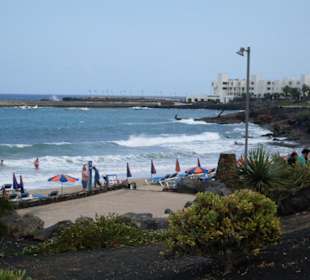 Playa la Cucharas - przy hotelu Los Zocos