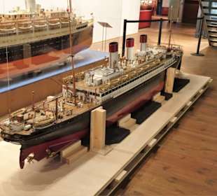 Großmodelle im Internationalen Maritimen Museum