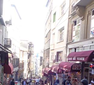 Geschäftsstraße in Galata