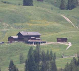 Blick zur Negerhütte