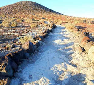 Weg im Naturschutzgebiet zu Monte Rojo