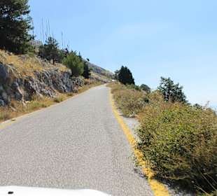 Fahrt auf den Pantokrator