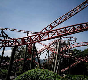  Plopsa Coo Freizeitpark in Stavelot, Belgien 