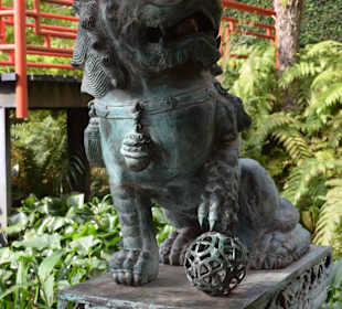 Asiatischer Themenbereich im Park