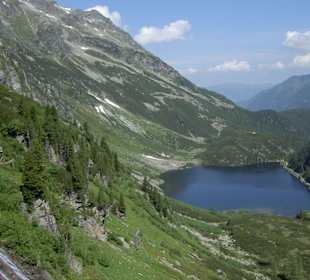 Zum Weißseegletscher - der Grüner See