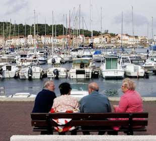 Übersicht Hafen Port Vendres