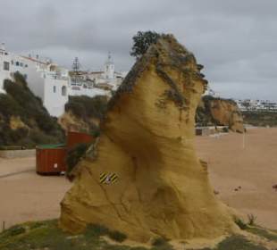 Am Stadtstrand / Sandstrand voDer Stadtn Albufeira
