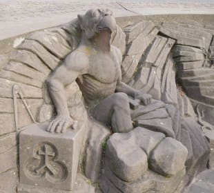 Baustein Scleifer Denkmal