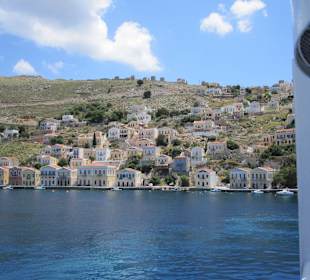 Anfahrt auf Symi