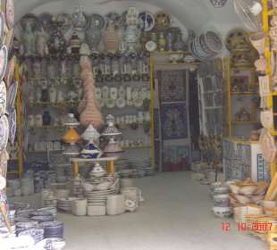 Wunderschöne Keramik in Nabeul