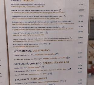 Speisekarte