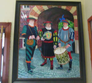 Rathaus Leer - im Treppenhaus