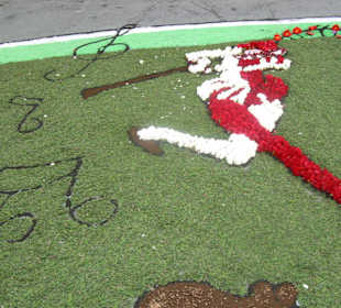 Alfombras florales Burela