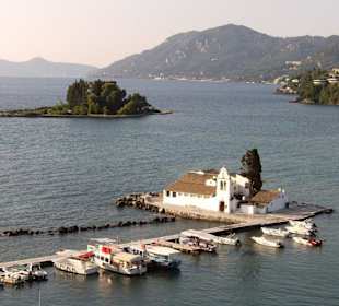 Blick auf Mäuseinsel und Frauenkloster