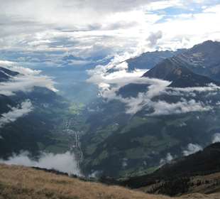 Blick ins schöne Passeiertal
