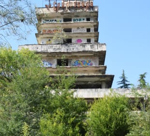 Ruine eines Sanatoriums