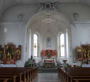 In der Kirche Mariä Heimsuchung in Meersburg