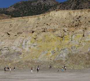 nochmal der Krater auf der Vulkaninsel Nissiros