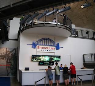 Servicepoint des Bridge Climb