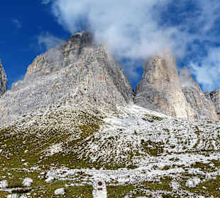 Blick auf die 3 Zinnen