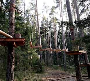 Strecke Gesamt vom Kletterwald