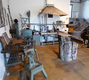 Blick in die historische Werkstatt