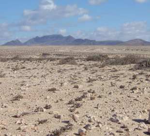 Quer über die Insel