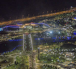 Nachtaufnahme vom Türkcellturm