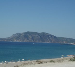 Blick auf den Strand