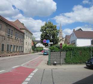 Blick auf die katholische Kirche