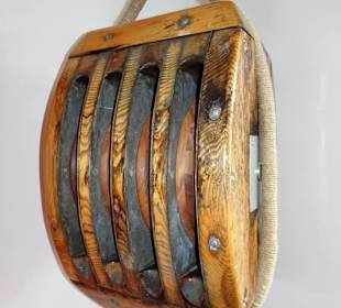 In der Abteilung "Tauwerk & Takelage"