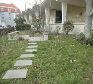 Krossgarten bei der Kilianskirche in Schweinfurt