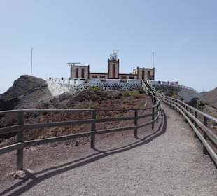 Blick von der Aussichtsplattform auf den Faro
