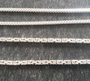 Gekaufte Silberketten