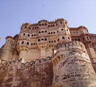 Die eindrucksvolle Festung