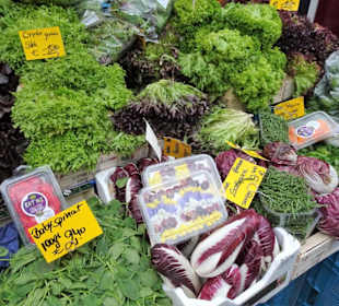 Rundgang durch die Markthalle am Carlsplatz