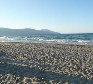 Strand der Bucht von Georgiopolis