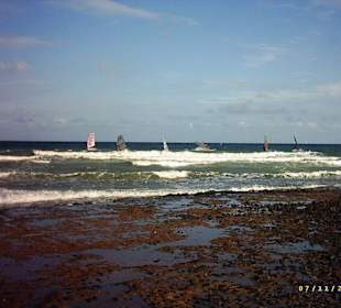 Surfer am Playa del Medano