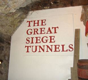 Eingang zu den Stollen