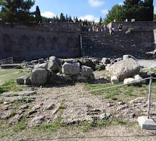 In der Anlage unterwegs